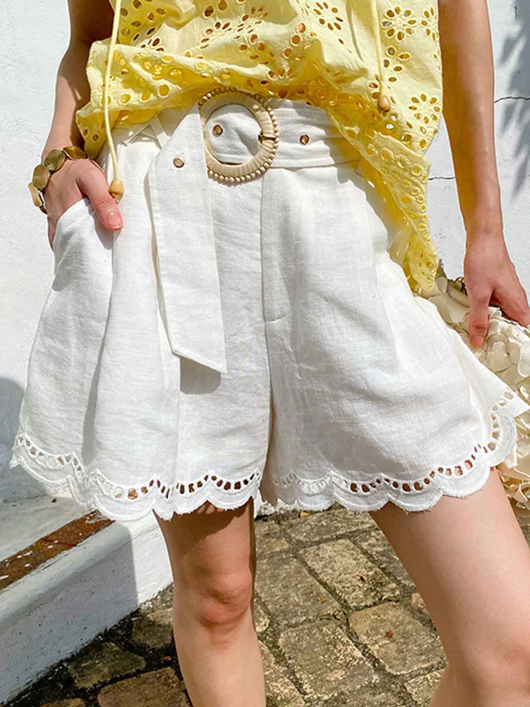 Zoe Vacation High Waist Shorts