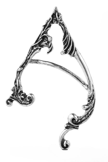 Gothic Dark Demon Metal Earrings