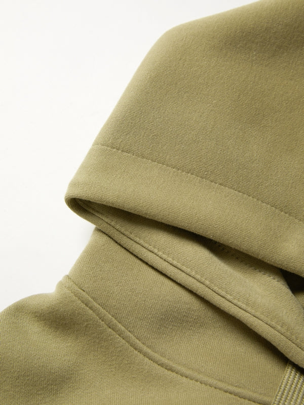 Letter Embroidery Drawstring Oversized Hoodie