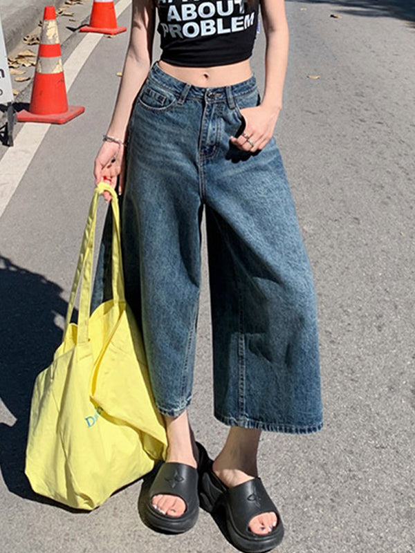 American Vintage Loose Denim Shorts