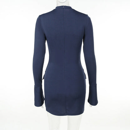 Mila Long Sleeve Bodycon Mini Dress