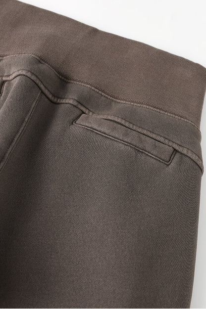 Fleece Lined Bodycon Flared Knit Pants