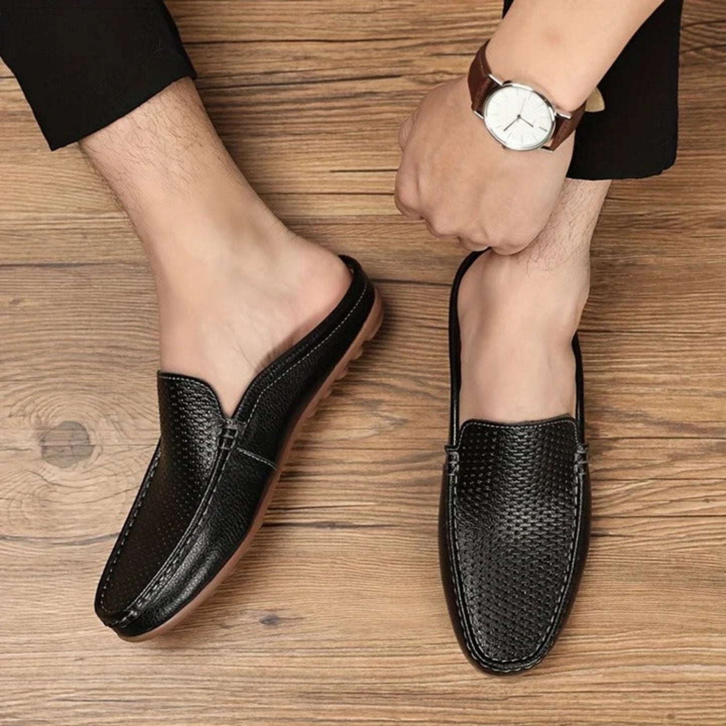 Bennett - Mocasines de tacón abierto - Elegantes - A la moda - Para ocasiones formales