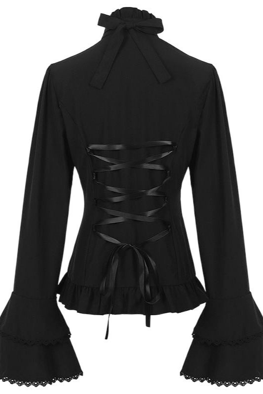 Ruffled Victorian Steampunk Blouse