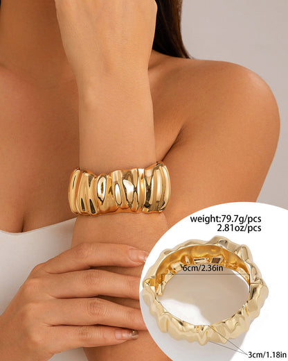 Versatile Irregular Geometric Bracelet