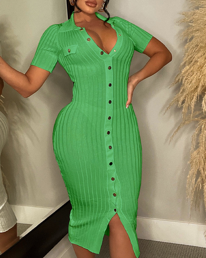 Stretch Knit Dress