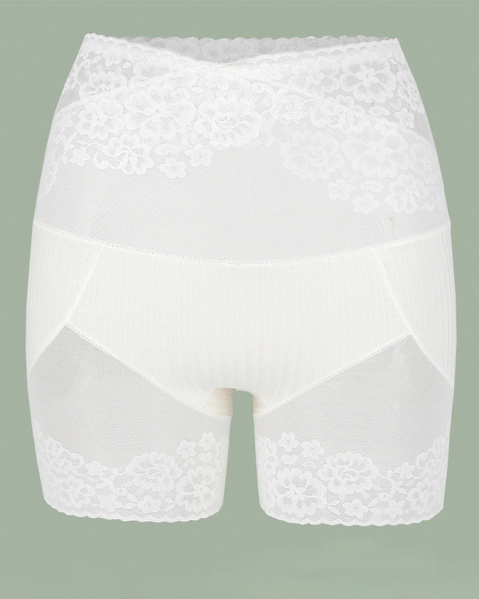 Lace High Waist Cotton Hip Lifting Tummy Control Leggings