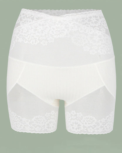 Lace High Waist Cotton Hip Lifting Tummy Control Leggings