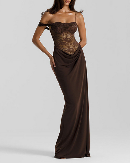 Lace Slim-Fitting Dress