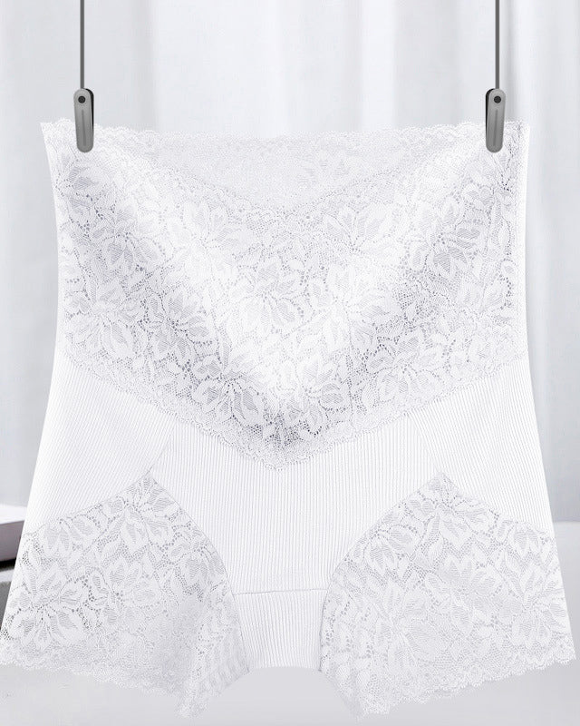 Lace High Waist Tummy Control Panties Leggings