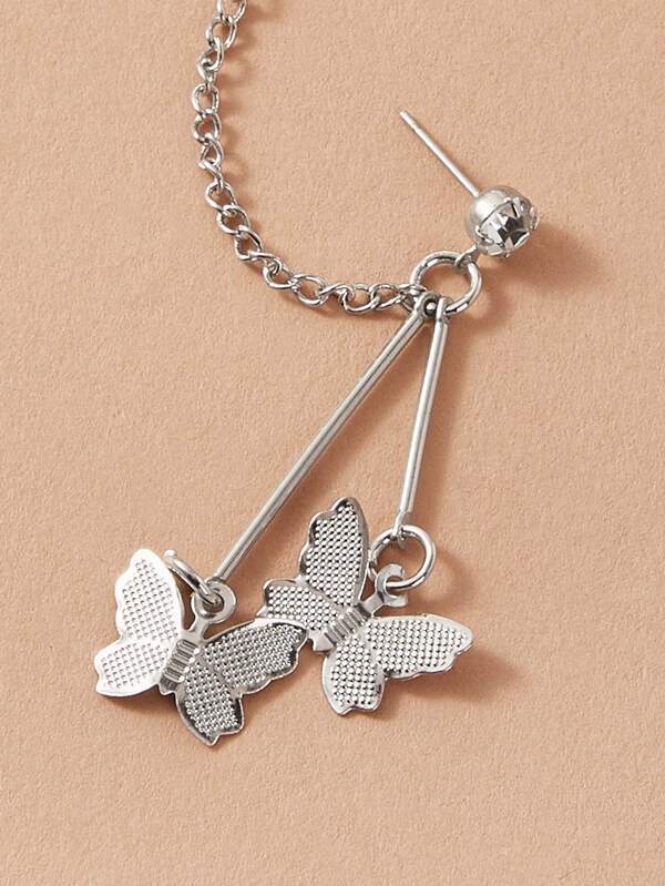 1pc Butterfly Ear Climber for Women