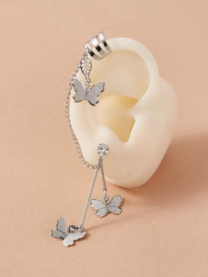 1pc Butterfly Ear Climber for Women