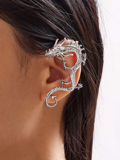 1pc Dragon Shaped Ear Cuff for Women