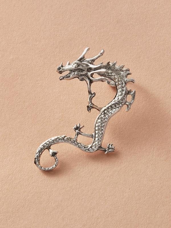 1pc Dragon Shaped Ear Cuff for Women