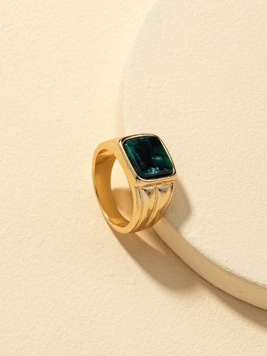 1pc Geometric Decor Ring for Women