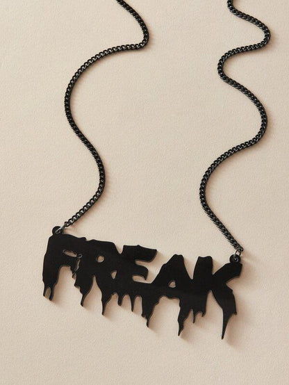 1pc Letter Charm Necklace for Women