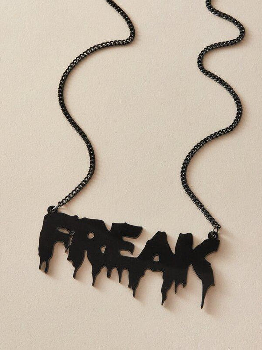 1pc Letter Charm Necklace for Women