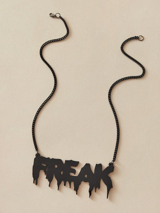 1pc Letter Charm Necklace for Women