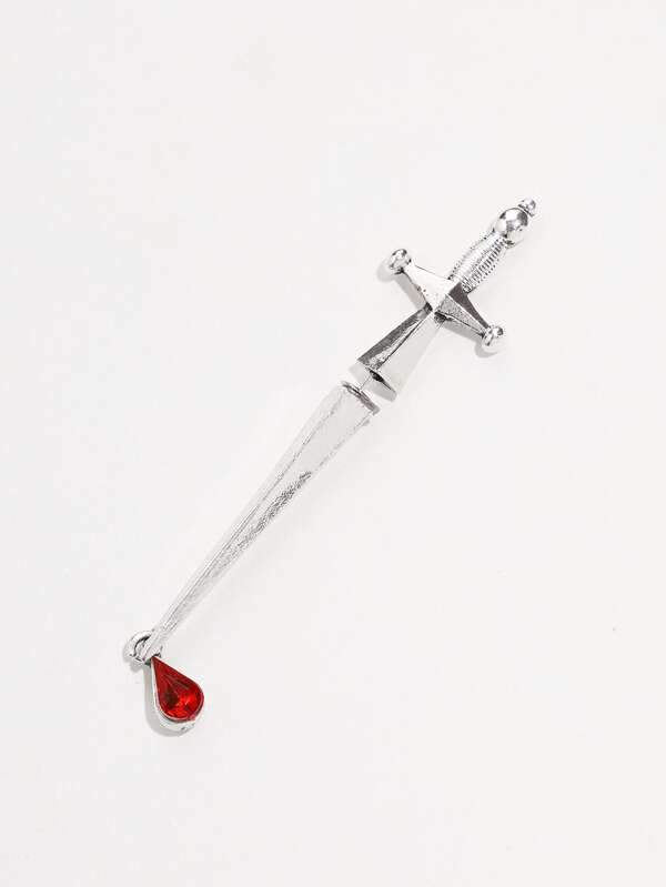 1pc Sword Design Earring Jacket for Women