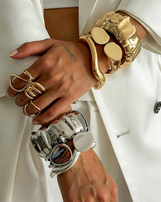 Versatile Irregular Geometric Bracelet