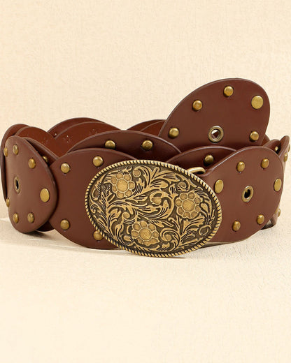 Y2K Hip Hop Pu Belt