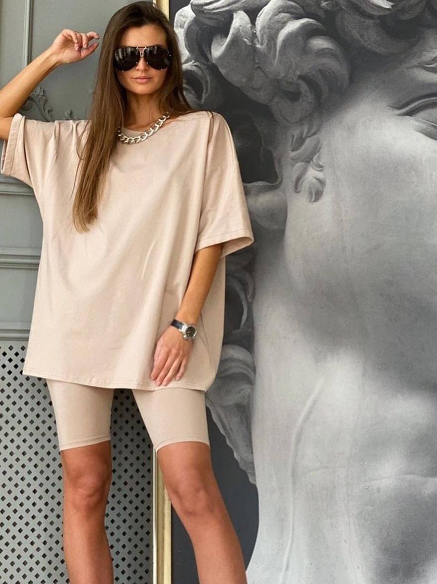 2 Piece Outfits Summer Casual Shorts Set for Women