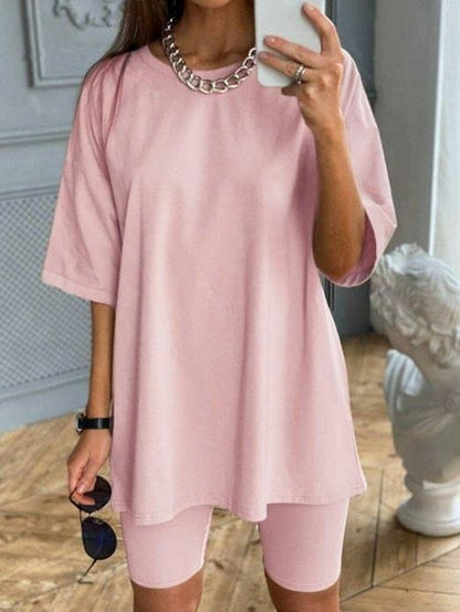 2 Piece Outfits Summer Casual Shorts Set for Women