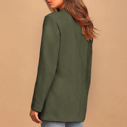 Women's Trendy Blazer with Buttons and Pockets | Ideal for All Seasons