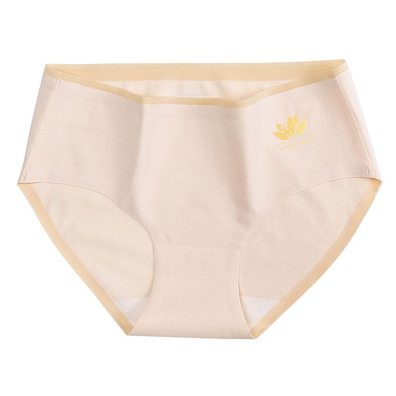 Campus Girl Casual Breathable Cotton Block Color Classic Briefs