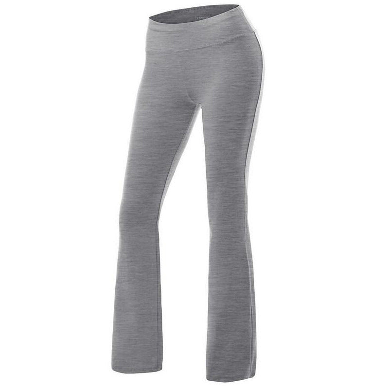 S-2XL Women Solid Color Casual Fitness Straight Pants