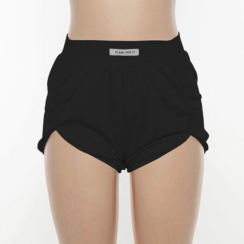 S-L Women Elastic Waist Loose Mini Casual Shorts