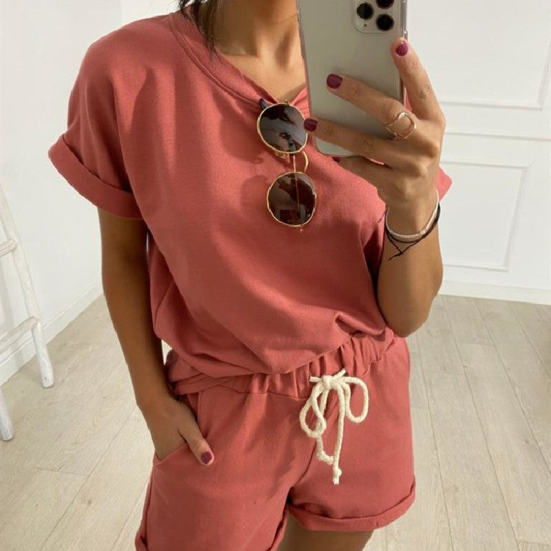 Conjunto de pijama informal y cómodo para mujer tallas S-XL