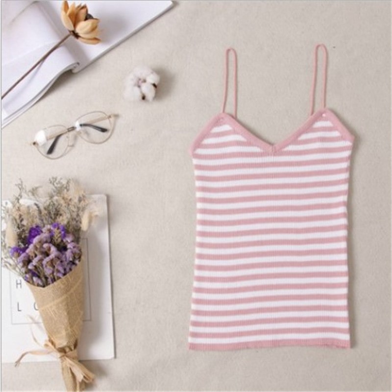 Camisola informal de punto de color liso para mujer