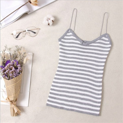 Camisola informal de punto de color liso para mujer
