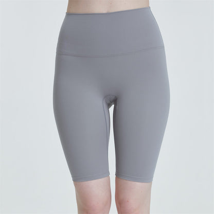 S-2XL Women Casual Basic Solid Color High-Waisted Sport Biker Shorts