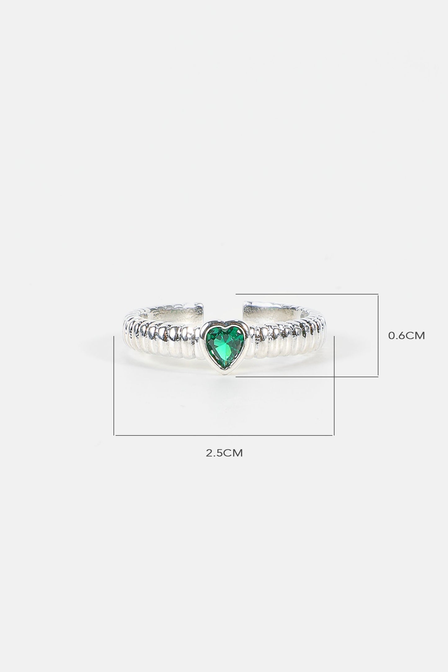 Heart Shape Drop Oil Ring