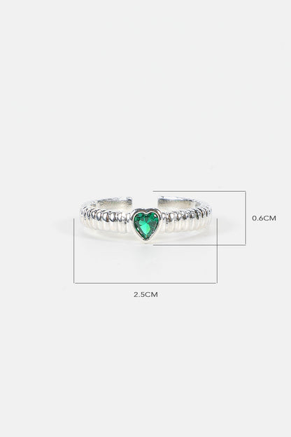 Heart Shape Drop Oil Ring