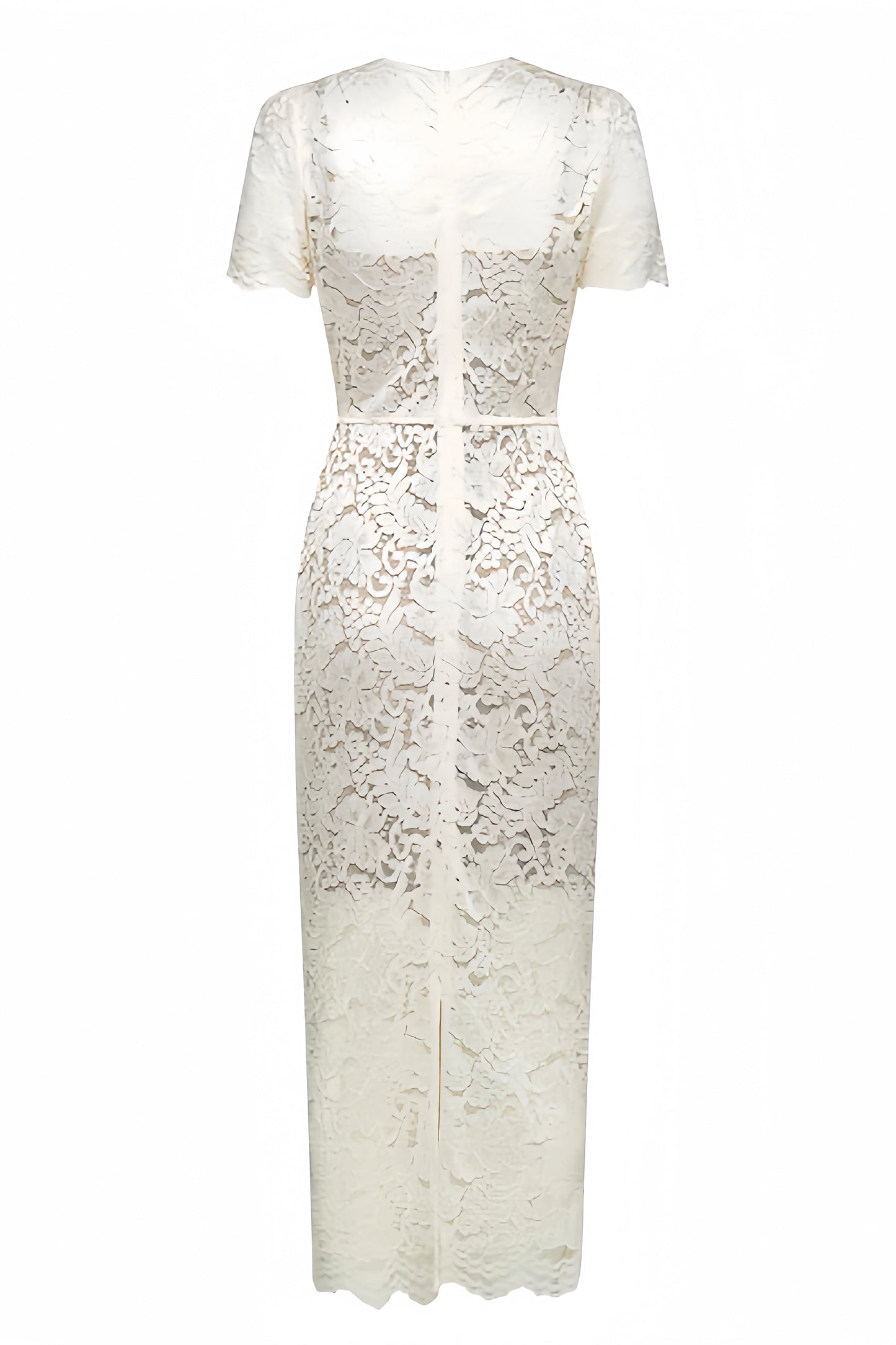 Fina Lace Slim Fit Midi Dress
