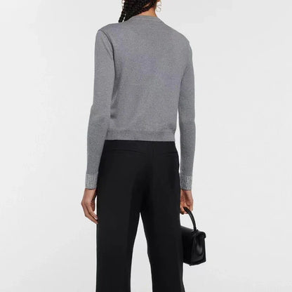 Wool Sweater Cuffs Y2K Knitwear Sweater