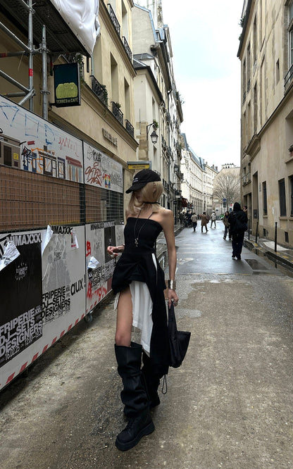 Asymmetric Tube Dress