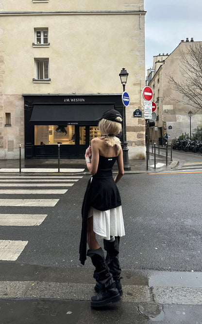 Asymmetric Tube Dress