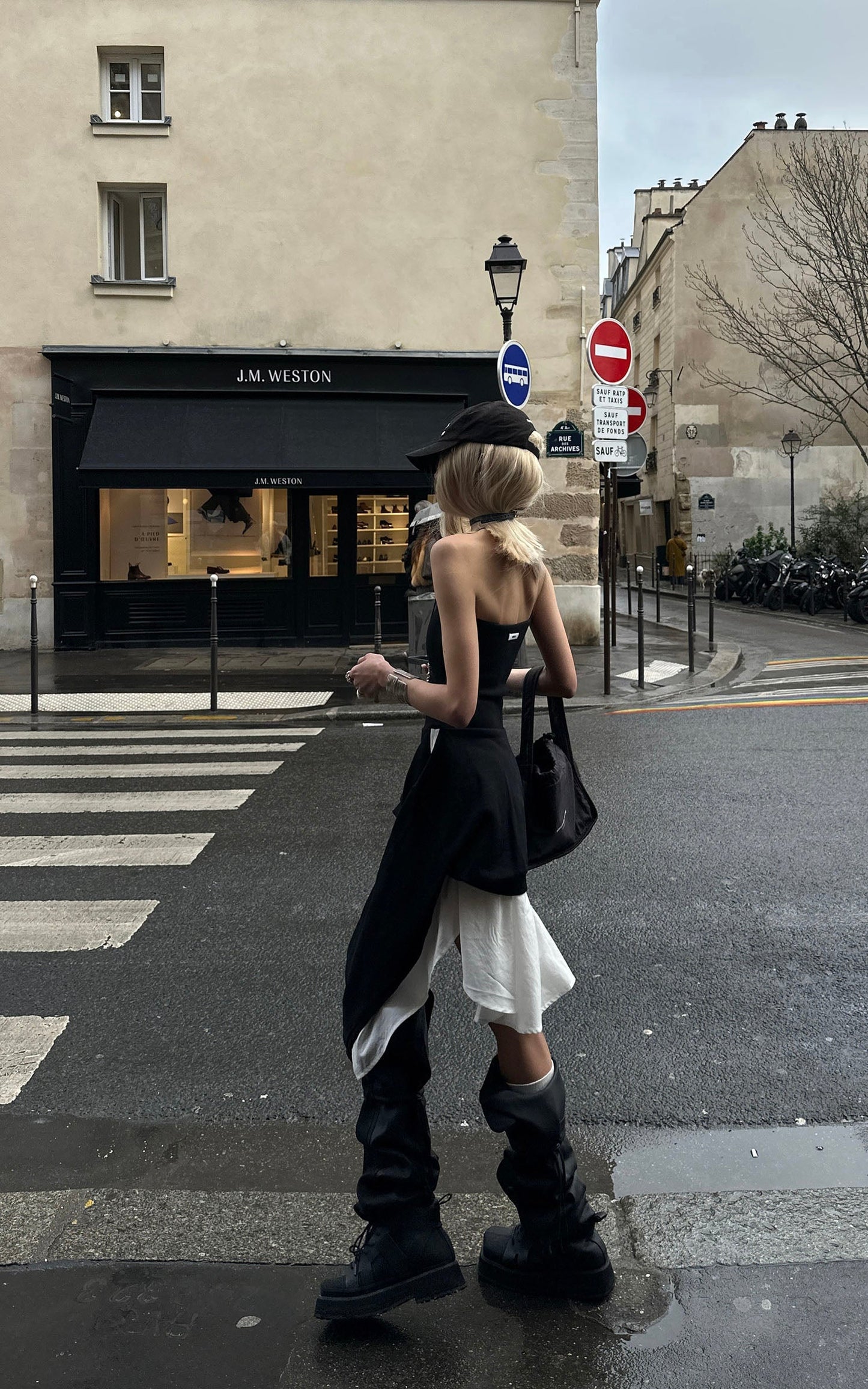 Asymmetric Tube Dress