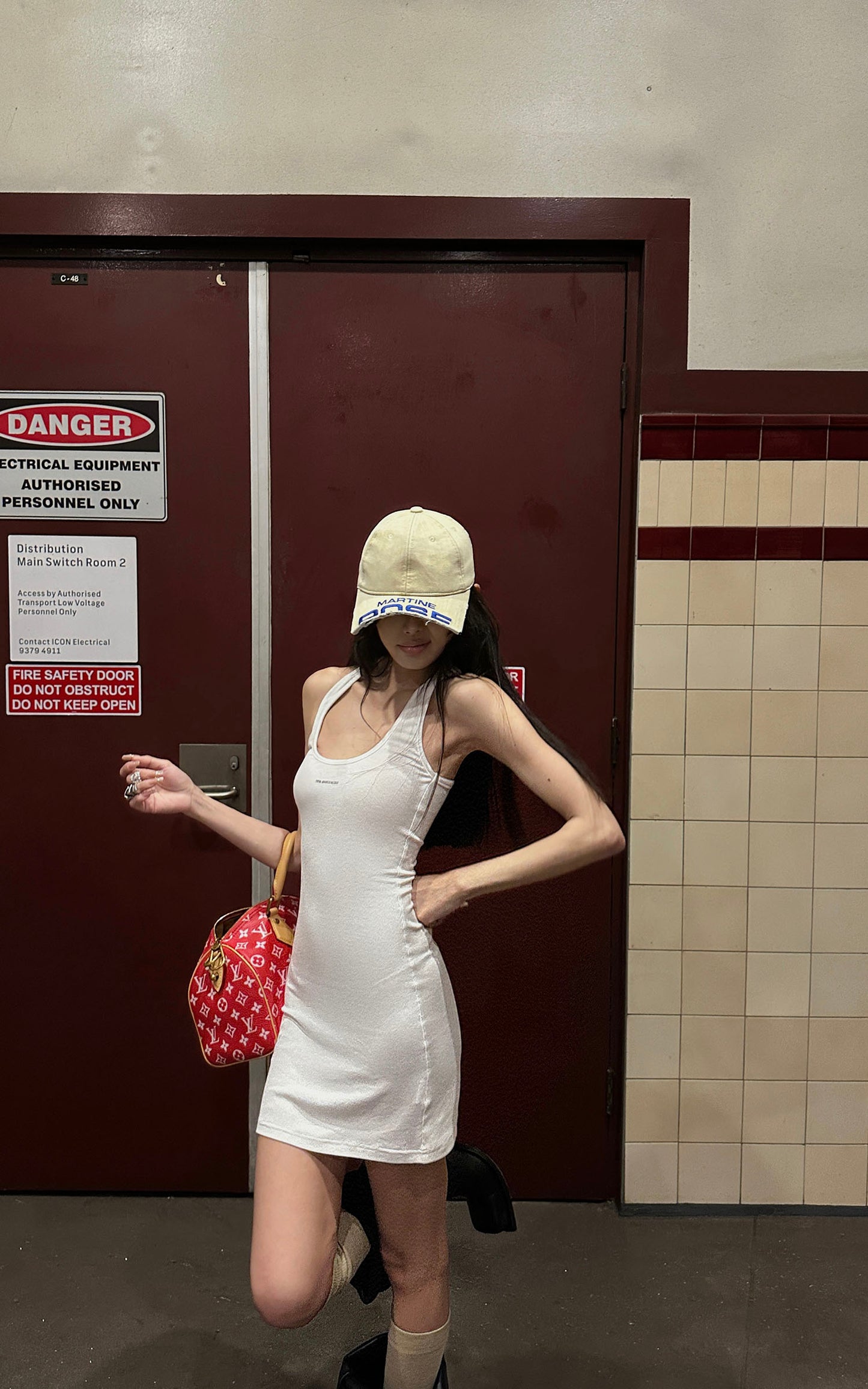 Ribbed Bodycon Tank Dress
