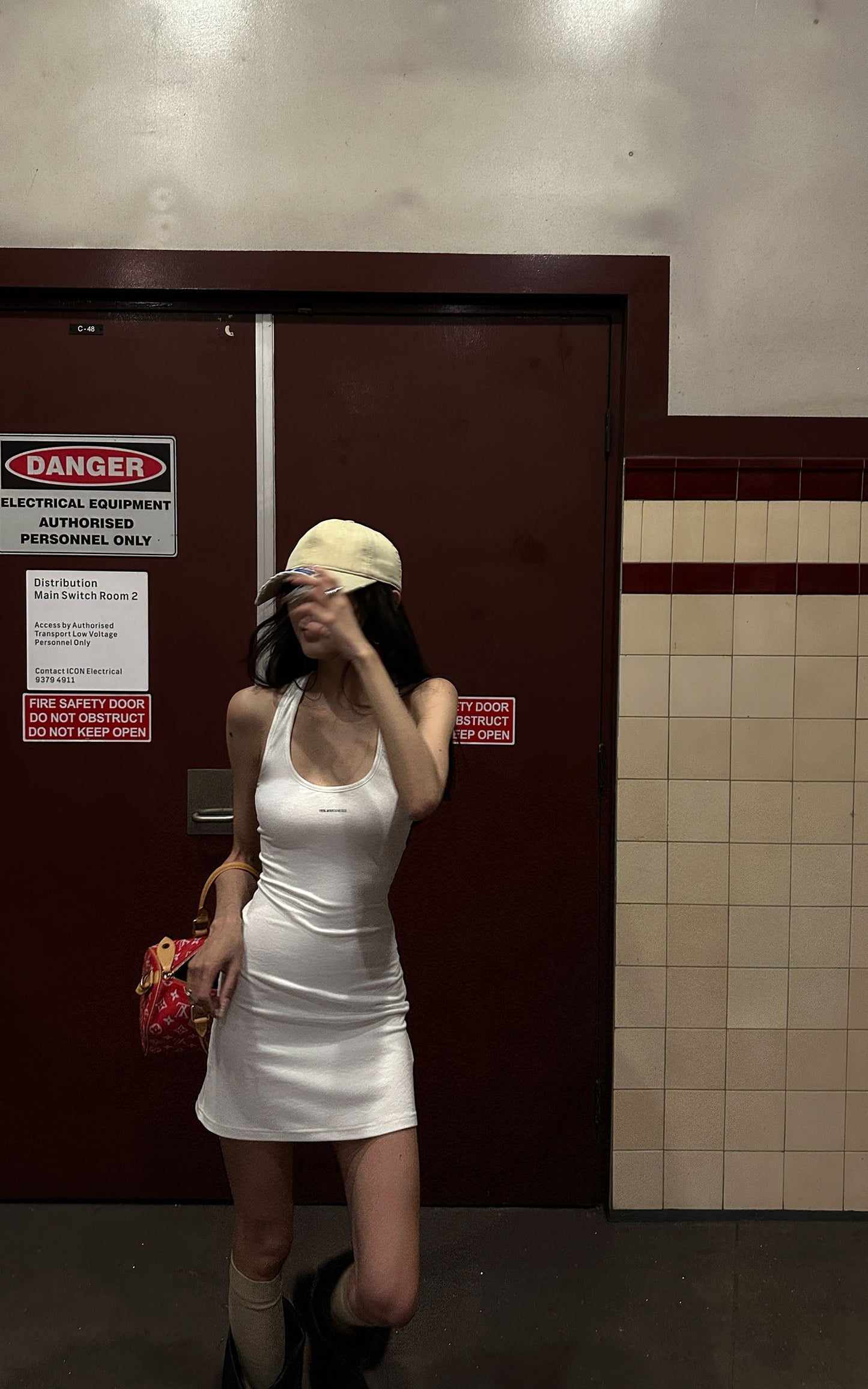 Ribbed Bodycon Tank Dress