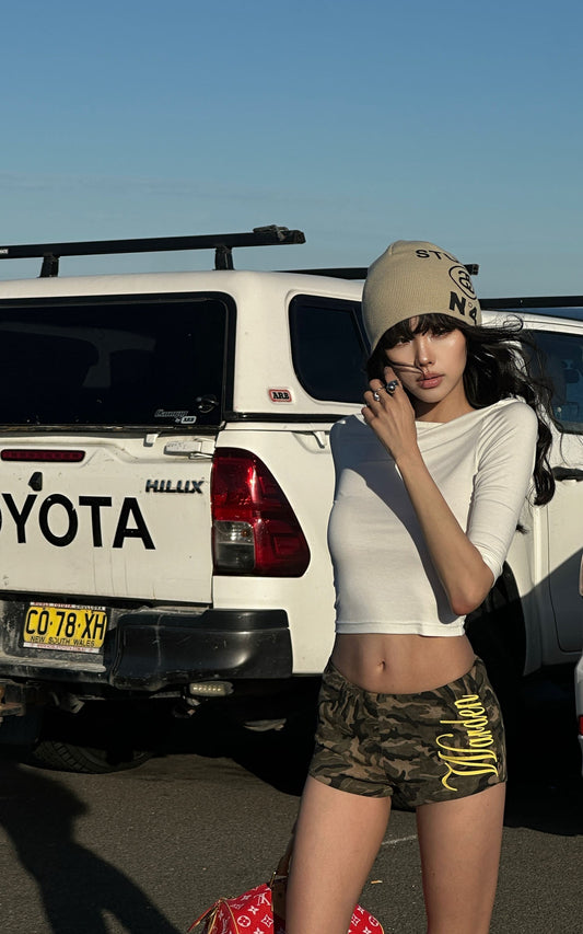 Ribbed Slim Fit Crop Top