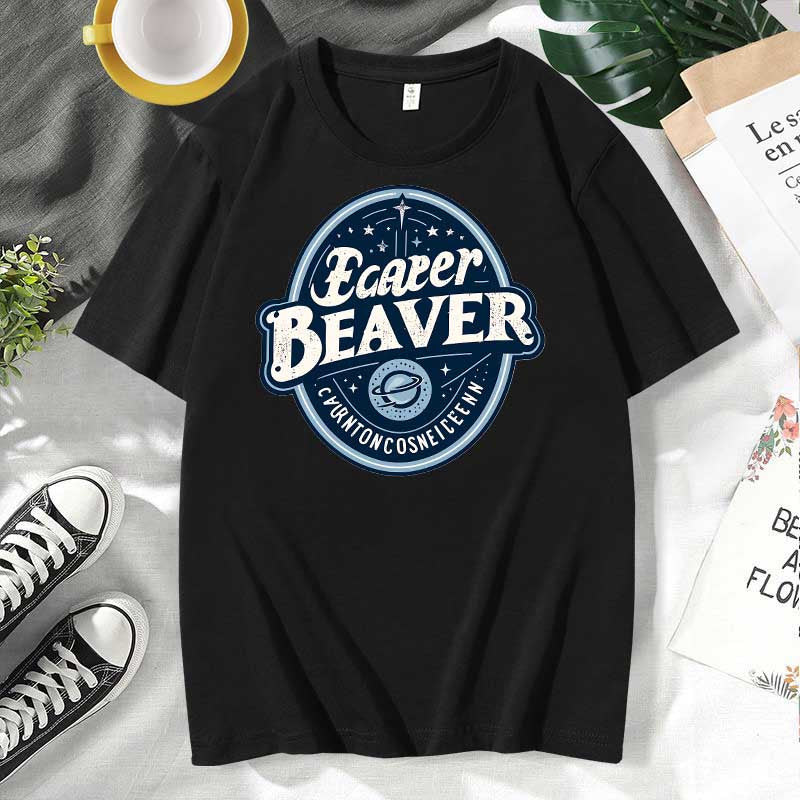 Camiseta informal de algodón con estampado de letras para hombre y mujer, talla grande, manga corta y cuello redondo