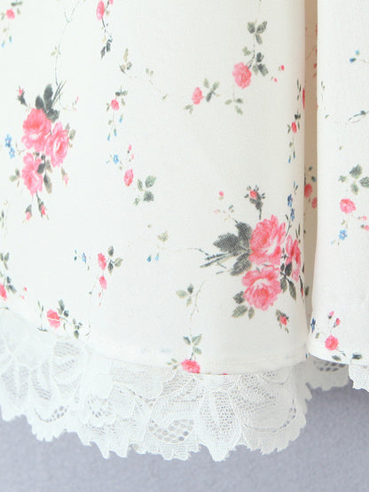Off Shoulder Floral Mini Dress With Bow Detail For Summer 2026