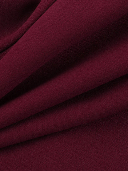 3D Rose Petal Hem Burgundy Women Mini Dress - Romantic Bodycon Dress With Scarf - Coquette Aesthetic Summer Party Outfit 2026