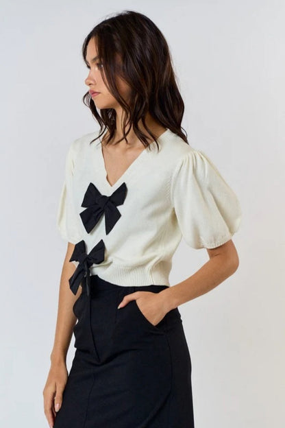 Put A Bow On Me Top