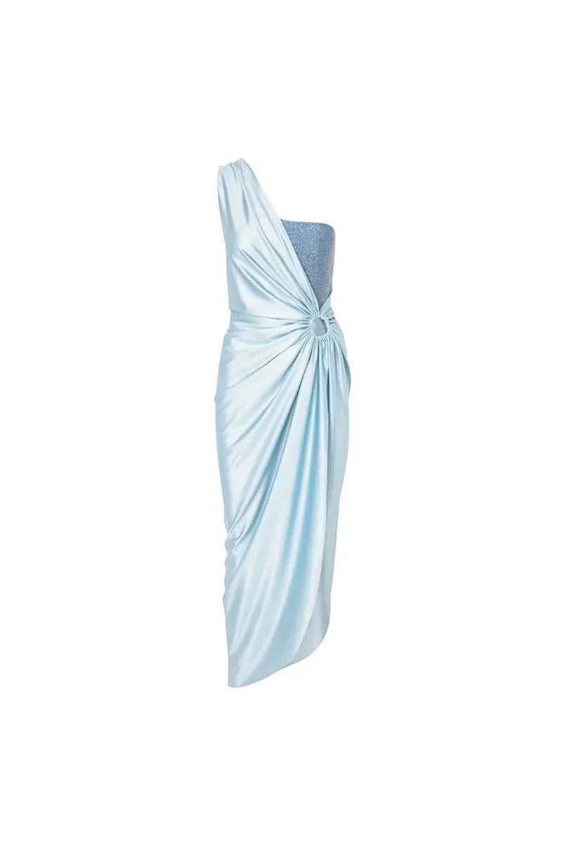 Conjunto de traje de baño estilo resort con recortes